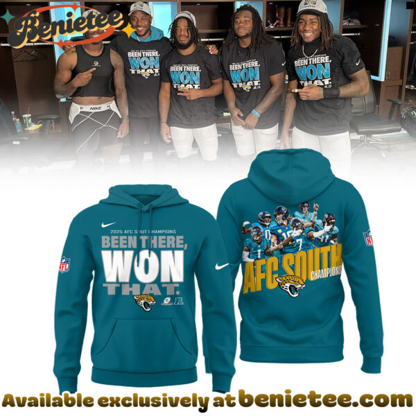 Jacksonville Jaguars 2025 AFC South Division Champions Limited Edition Shirt - Ver 3