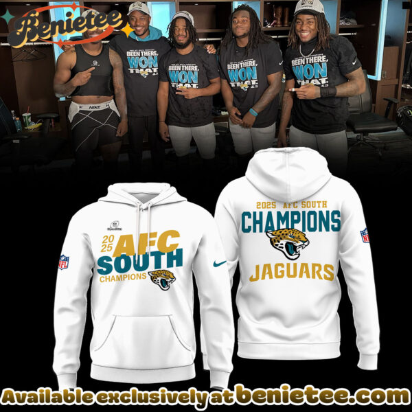 Jacksonville Jaguars 2025 AFC South Division Champions Limited Edition Shirt