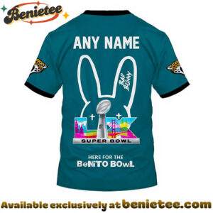 Jacksonville Jaguars x Bad Bunny Super Bowl 2026 Limited Edition Shirt - Ver 2