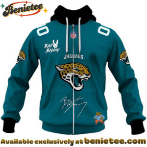Jacksonville Jaguars x Bad Bunny Super Bowl 2026 Limited Edition Shirt