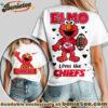 Kansas City Chiefs Premium NFL Elmo Fan 3D Shirt