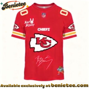 Kansas City Chiefs x Bad Bunny Super Bowl 2026 Limited Edition Shirt - Ver 2