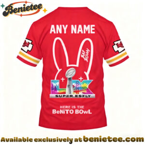 Kansas City Chiefs x Bad Bunny Super Bowl 2026 Limited Edition Shirt - Ver 2