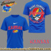Kansas Jayhawks Premium NCAA Grateful Game Day 3D Shirt Hoodie - Ver 4