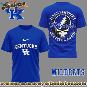 Kentucky Wildcats Premium NCAA Grateful Game Day 3D Shirt Hoodie