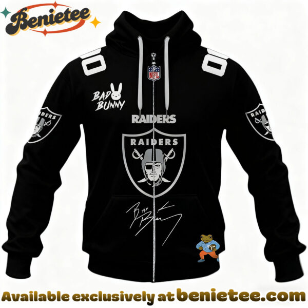 Las Vegas Raiders x Bad Bunny Super Bowl 2026 Limited Edition Shirt - Ver 2