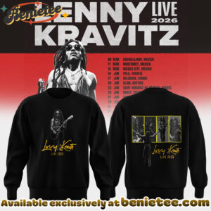 Lenny Kravitz 2026 Tour Merchandise shirt