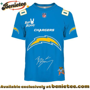 Los Angeles Chargers x Bad Bunny Super Bowl 2026 Limited Edition Shirt