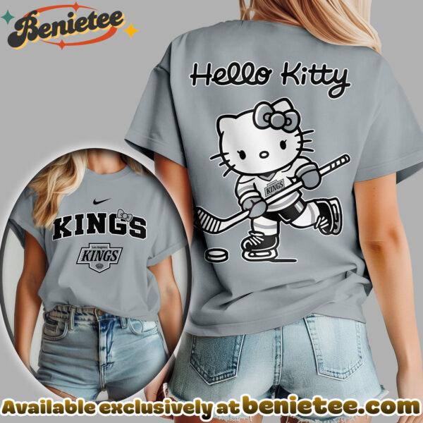 Los Angeles Kings Premium NHL Hello Kitty Womens Shirt