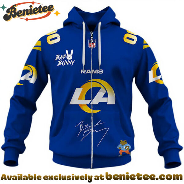 Los Angeles Rams x Bad Bunny Super Bowl 2026 Limited Edition Shirt