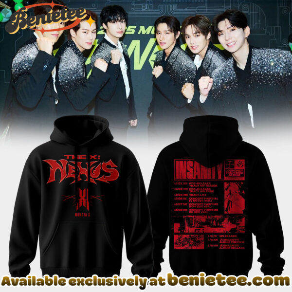MONSTA X WORLD TOUR THE X NEXUS SHIRT