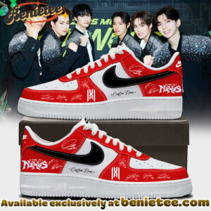 MONSTA X WORLD TOUR THE X NEXUS SHOE Air Force 1 - Ver 2