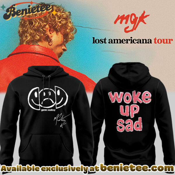 Machine Gun Kelly Lost Americana Tour Limited Edition Signature - Hoodie - Ver 7