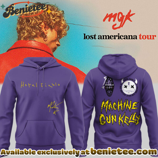 Machine Gun Kelly Lost Americana Tour Limited Edition Signature - Hoodie - Ver 5