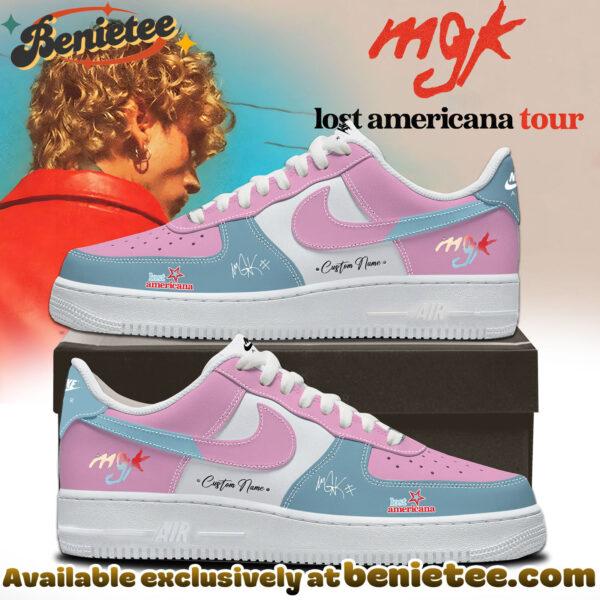 Machine Gun Kelly Lost Americana Tour Limited Edition Signature - Shoes Air Force 1