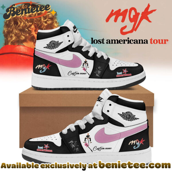 Machine Gun Kelly Lost Americana Tour Limited Edition Signature - Shoes Air Jordan 1 - Ver 3