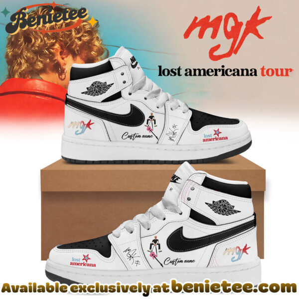 Machine Gun Kelly Lost Americana Tour Limited Edition Signature - Shoes Air Jordan 1