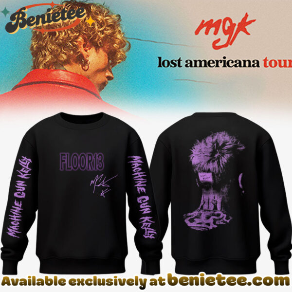 Machine Gun Kelly Lost Americana Tour Limited Edition Signature - Sweatshirt - Ver 6