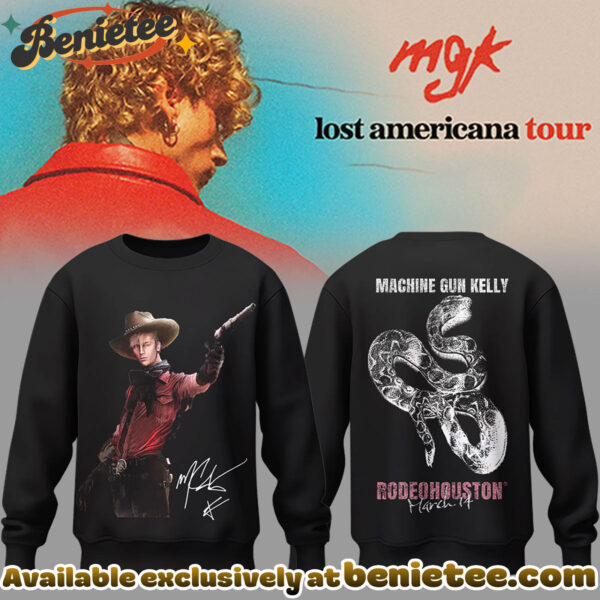 Machine Gun Kelly Lost Americana Tour Limited Edition Signature - Sweatshirt - Ver 2