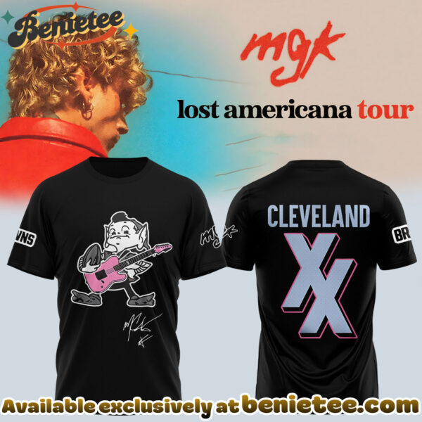 Machine Gun Kelly Lost Americana Tour Limited Edition Signature - Tshirt - Ver 8
