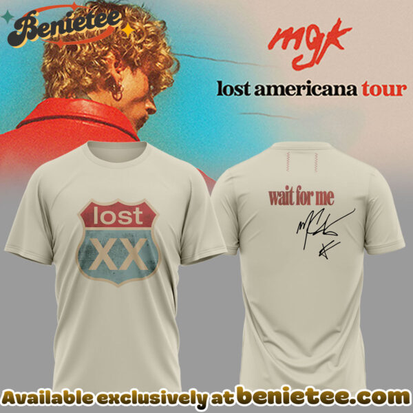 Machine Gun Kelly Lost Americana Tour Limited Edition Signature - Tshirt - Ver 21