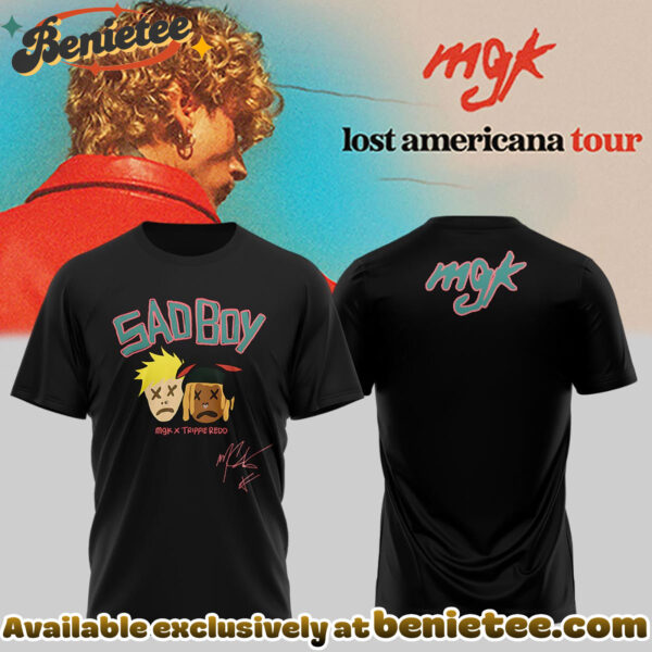 Machine Gun Kelly Lost Americana Tour Limited Edition Signature - Tshirt - Ver 14