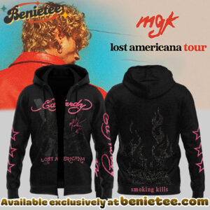 Machine Gun Kelly Lost Americana Tour Limited Edition Signature - Zip Hoodie