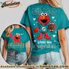 Miami Dolphins Premium NFL Elmo Fan 3D Shirt