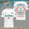 Miami Dolphins Premium NFL Make America Lawful Again 3D Shirt