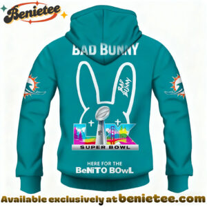 Miami Dolphins x Bad Bunny Super Bowl 2026 Limited Edition Shirt