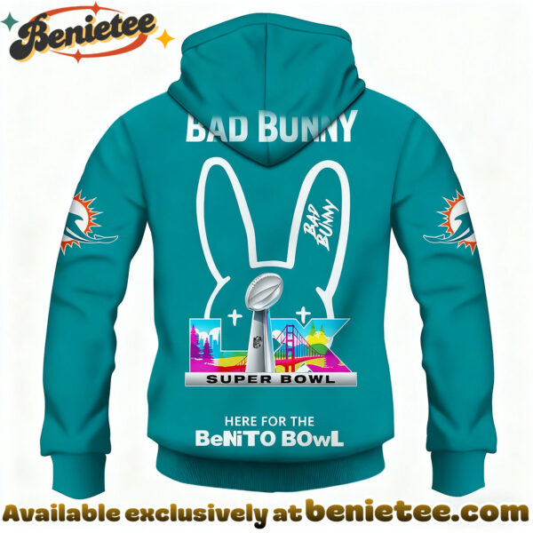 Miami Dolphins x Bad Bunny Super Bowl 2026 Limited Edition Shirt