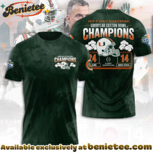 Miami Hurricanes Football 3D Apparel Hoodie - Ver 4