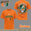 Miami Hurricanes Premium NCAA Grateful Game Day 3D Shirt Hoodie - Ver 2