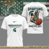 Michigan State Spartans Premium NCAA GameDay Basketball 3D Shirt