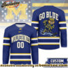Michigan Wolverines Premium NCAA Game Day Hockey Jersey