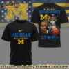 Michigan Wolverines Premium NCAA GameDay Basketball 3D Shirt
