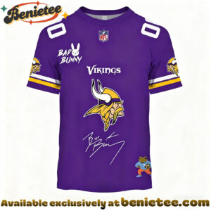 Minnesota Vikings x Bad Bunny Super Bowl 2026 Limited Edition Shirt - Ver 2