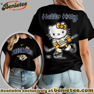Nashville Predators Premium NHL Hello Kitty Womens Shirt
