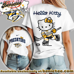 Nashville Predators Premium NHL Hello Kitty Womens Shirt