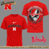 Nebraska Cornhuskers Premium NCAA Grateful Game Day 3D Shirt Hoodie