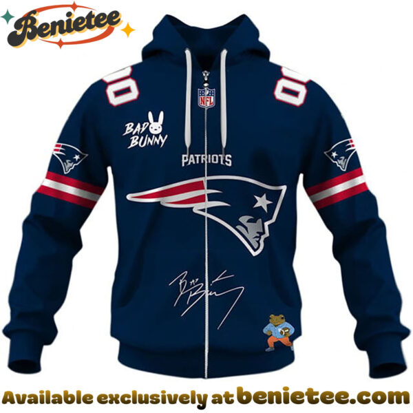 New England Patriots x Bad Bunny Super Bowl 2026 Limited Edition Shirt