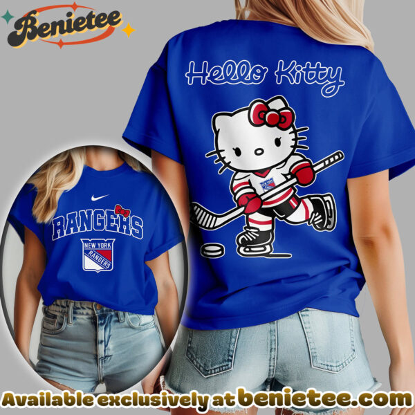 New York Rangers Premium NHL Hello Kitty Womens Shirt
