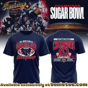 OMR 2026 Allstate Sugar Bowl Champions Sweatshirt Limited Edition Hoodie - Ver 2