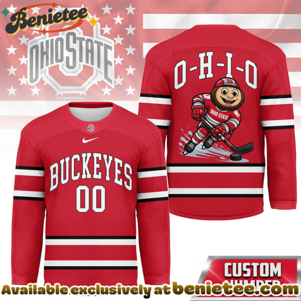 Ohio State Buckeyes Premium NCAA Game Day Hockey Jersey