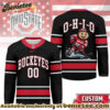 Ohio State Buckeyes Premium NCAA Game Day Hockey Jersey - Ver 3