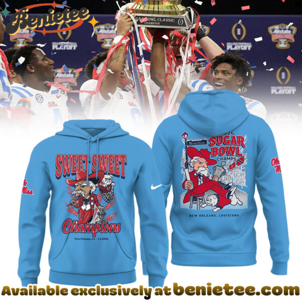 Ole Miss Rebels 2026 Sugar Bowl Champions Limited Edition Shirt