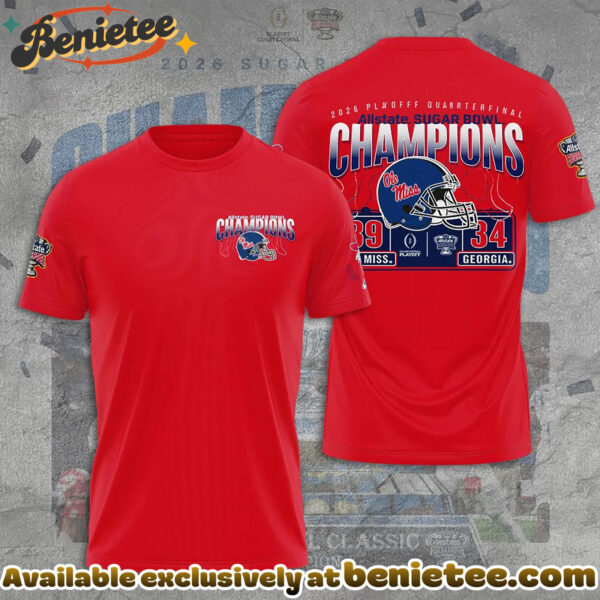 Ole Miss Rebels Football 3D Apparel Hoodie - Ver 7