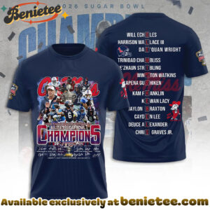 Ole Miss Rebels Football 3D Apparel Hoodie - Ver 3