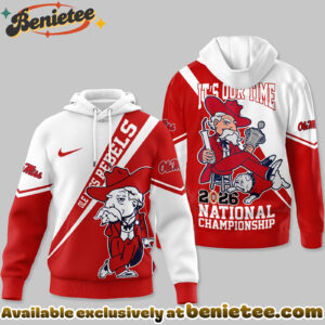 Ole Miss Rebels Premium 2026 College Football Playoff National Championship Hoodie