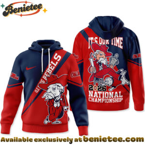 Ole Miss Rebels Premium 2026 College Football Playoff National Championship Hoodie - Ver 2